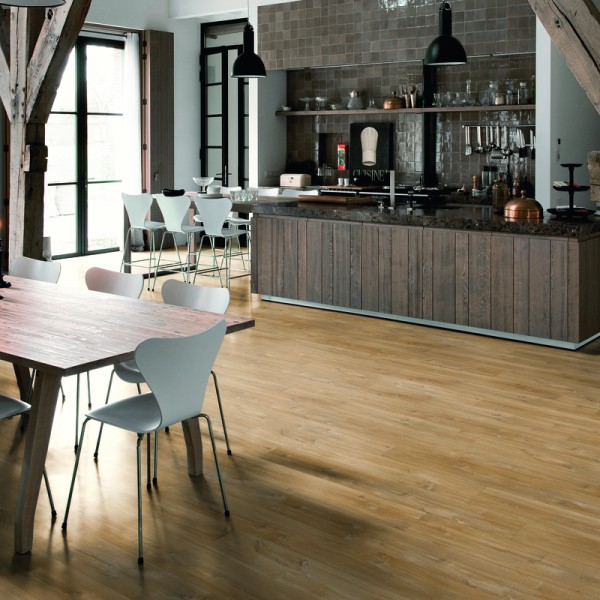 ПВХ плитка QS Alpha Vinyl BLOS BASE планка AVSPT 40039 Дуб каньон натуральный