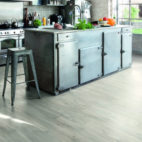 ПВХ плитка QS Alpha Vinyl BLOS планка AVSPU 40030 Дуб каньон серый пилёный