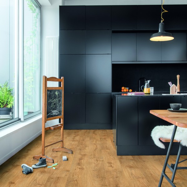 ПВХ плитка QS Alpha Vinyl BLOOM планка AVMPU 40088 Дуб осенний медовый