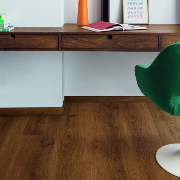 ПВХ плитка QS Alpha Vinyl BLOOM планка AVMPU 40315 Эко карамельный
