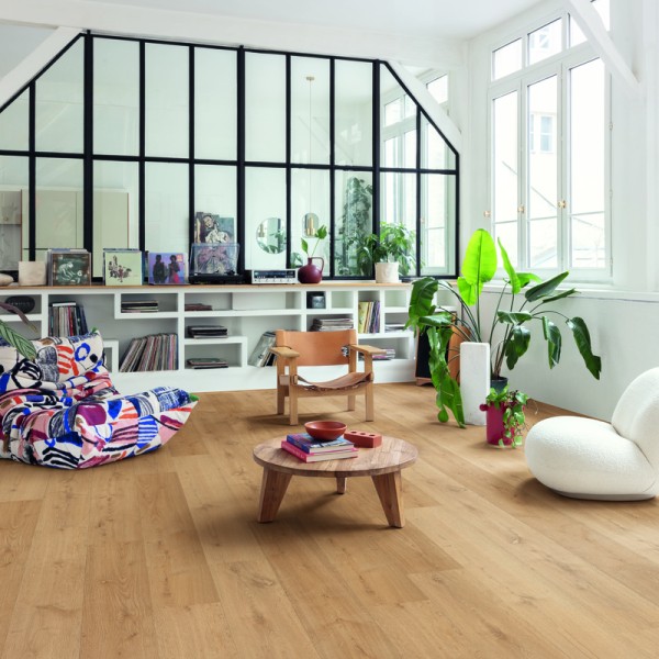 ПВХ плитка QS Alpha Vinyl BLOOM планка AVMPU 40316 Дуб элегантный натуральный